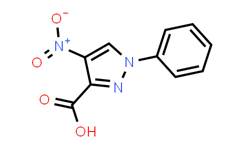 CAS No. 701917-03-5, 4-Nitro-1-phenyl-1H-pyrazole-3-carboxylic acid