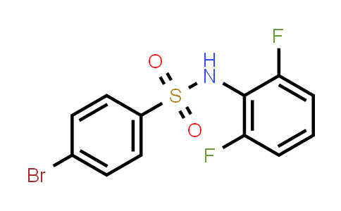 CAS No. 701933-54-2, 4-Bromo-N-(2,6-difluorophenyl)benzenesulfonamide