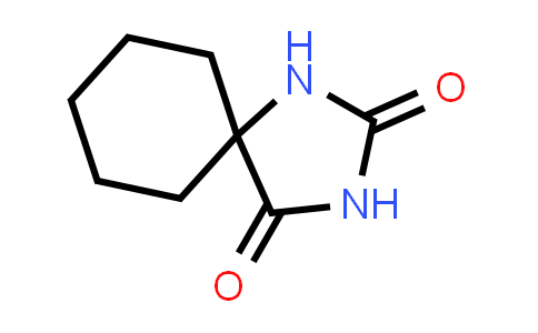 CAS No. 702-62-5, 1,3-Diazaspiro[4.5]decane-2,4-dione