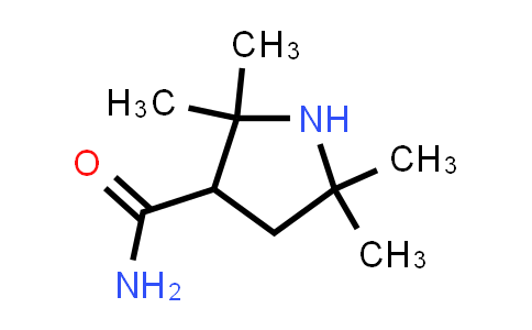 CAS No. 702-96-5, 2,2,5,5-Tetramethylpyrrolidine-3-carboxamide