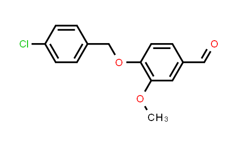 CAS No. 70205-04-8, 4-[(4-Chlorobenzyl)oxy]-3-methoxybenzaldehyde