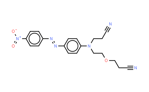 CAS No. 70210-10-5, 3-2-(2-Cyanoethoxy)ethyl4-(4-nitrophenyl)azophenylaminopropiononitrile