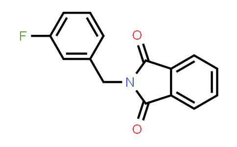 CAS No. 70216-78-3, 2-[(3-Fluorophenyl)methyl]isoindole-1,3-dione