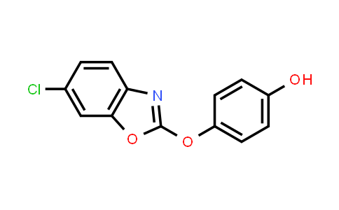CAS No. 70217-01-5, 4-[(6-Chloro-2-benzoxazolyl)oxy]phenol