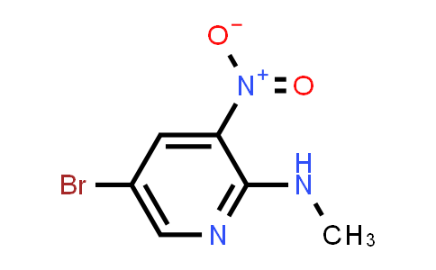 CAS No. 70232-59-6, 5-Bromo-N-methyl-3-nitropyridin-2-amine