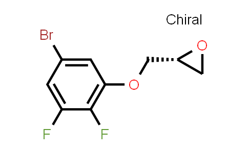 CAS No. 702687-42-1, (R)-2-((5-Bromo-2,3-difluorophenoxy)methyl)oxirane