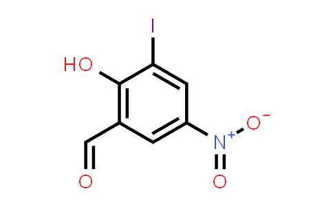 CAS No. 70331-81-6, 2-Hydroxy-3-iodo-5-nitrobenzaldehyde