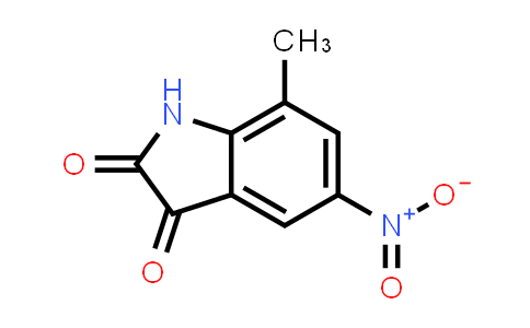 CAS No. 70343-13-4, 7-Methyl-5-nitro-1h-indole-2,3-dione