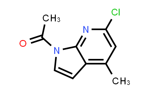 CAS No. 70357-62-9, Ethanone, 1-(6-chloro-4-methyl-1H-pyrrolo[2,3-b]pyridin-1-yl)-