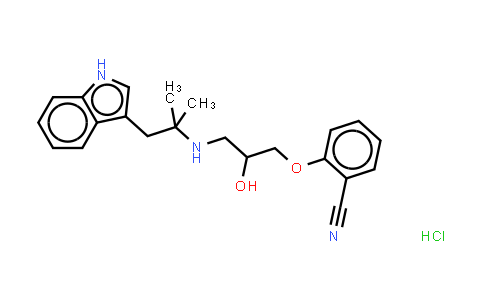 CAS No. 70369-47-0, Bucindolol (hydrochloride)