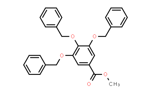 CAS No. 70424-94-1, Methyl 3,4,5-tris(benzyloxy)benzoate