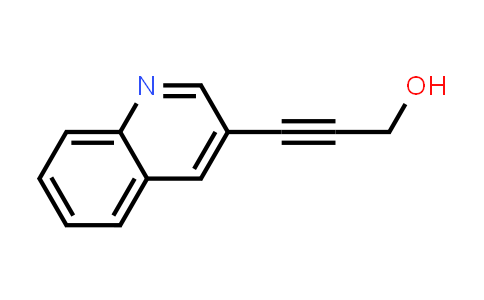 CAS No. 70437-05-7, 3-(Quinolin-3-yl)prop-2-yn-1-ol