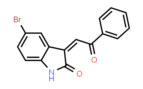 CAS No. 70452-30-1, 5-bromo-3-(2-oxo-2-phenylethylidene)indolin-2-one