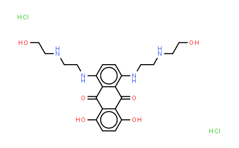 CAS No. 70476-82-3, Mitoxantrone (dihydrochloride)