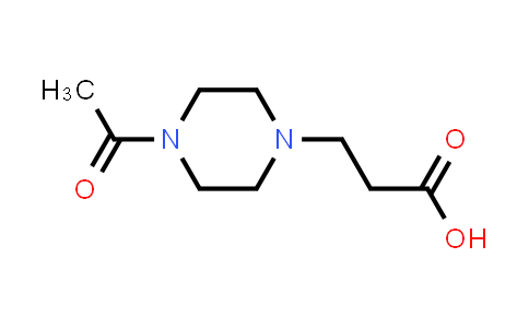 CAS No. 705941-78-2, 3-(4-Acetylpiperazin-1-yl)propanoic acid