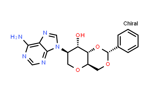 CAS No. 705967-67-5, (2R,4aR,7R,8S,8aS)-7-(6-Amino-9H-purin-9-yl)-2-phenylhexahydropyrano[3,2-d][1,3]dioxin-8-ol