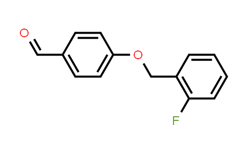 CAS No. 70627-20-2, 4-[(2-Fluorobenzyl)oxy]benzaldehyde