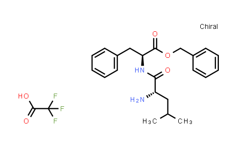 CAS No. 70637-28-4, (S)-benzyl 2-((S)-2-amino-4-methylpentanamido)-3-phenylpropanoate 2,2,2-trifluoroacetate