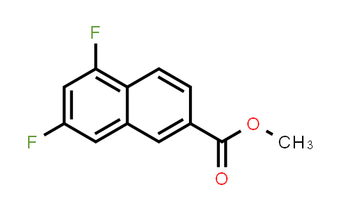 CAS No. 706786-45-0, 2-Naphthalenecarboxylic acid, 5,7-difluoro-, methyl ester