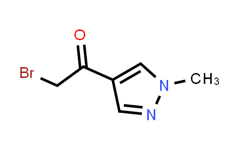 CAS No. 706819-66-1, 2-Bromo-1-(1-methyl-1H-pyrazol-4-yl)ethan-1-one