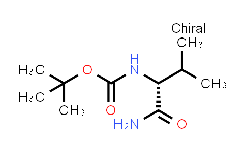 CAS No. 70717-76-9, (R)-tert-Butyl (1-amino-3-methyl-1-oxobutan-2-yl)carbamate