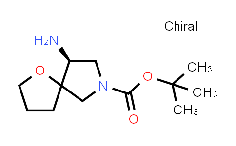 708273-35-2 | 1-Oxa-7-azaspiro[4.4]nonane-7-carboxylic acid, 9-amino-, 1,1-dimethylethyl ester, (9S)-