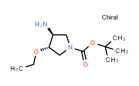 CAS No. 708273-40-9, (3S,4S)-tert-butyl 3-amino-4-ethoxypyrrolidine-1-carboxylate