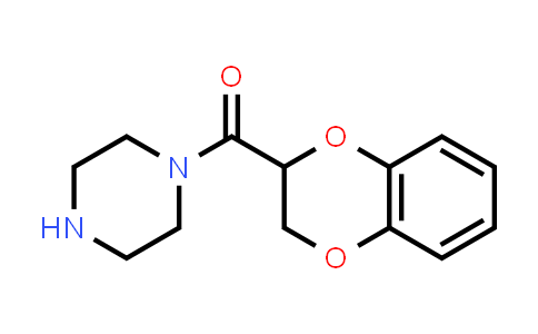 CAS No. 70918-00-2, (2,3-Dihydrobenzo[b][1,4]dioxin-2-yl)(piperazin-1-yl)methanone