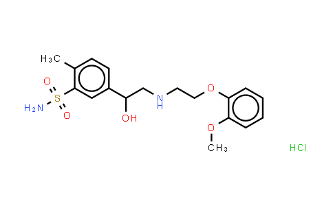 CAS No. 70958-86-0, Amosulalol (hydrochloride)