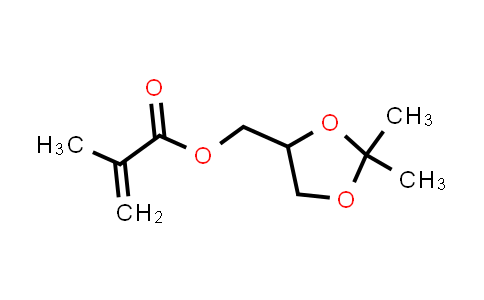 CAS No. 7098-80-8, (2,2-Dimethyl-1,3-dioxolan-4-yl)methyl methacrylate