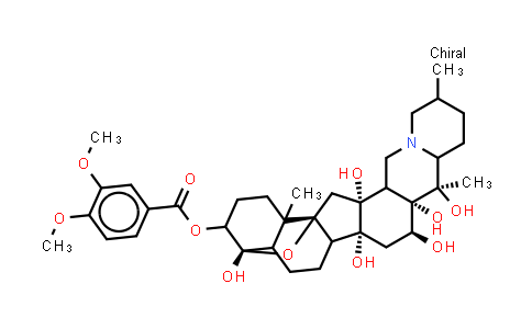 CAS No. 71-62-5, Veratridine