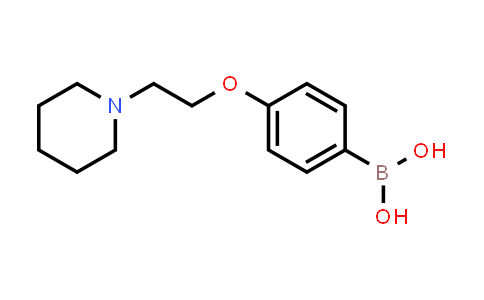 CAS No. 710348-58-6, [4-(2-Piperidin-1-ylethoxy)phenyl]boronic acid
