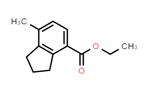 CAS No. 71042-72-3, Ethyl 7-methyl-2,3-dihydro-1H-indene-4-carboxylate