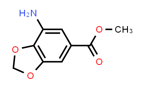CAS No. 7106-97-0, Methyl 7-aminobenzo[d][1,3]dioxole-5-carboxylate
