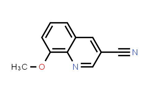 CAS No. 71083-53-9, 8-Methoxyquinoline-3-carbonitrile