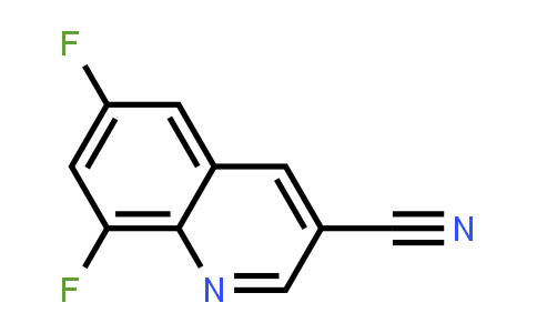 CAS No. 71083-55-1, 6,8-difluoroquinoline-3-carbonitrile
