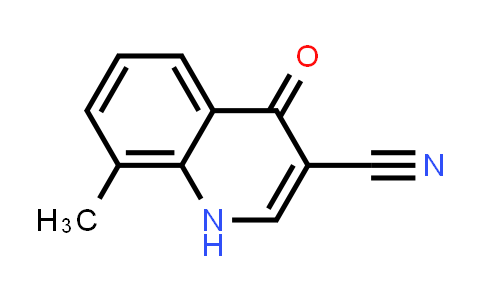 CAS No. 71083-68-6, 3-Quinolinecarbonitrile, 1,4-dihydro-8-methyl-4-oxo-