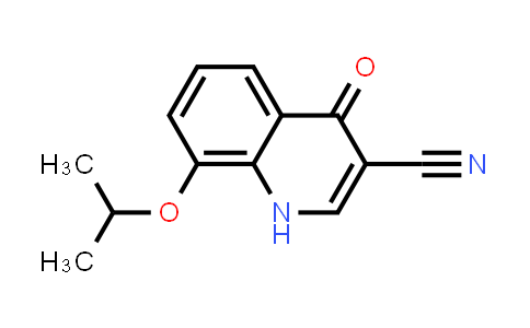 CAS No. 71083-72-2, 3-Quinolinecarbonitrile, 1,4-dihydro-8-(1-methylethoxy)-4-oxo-