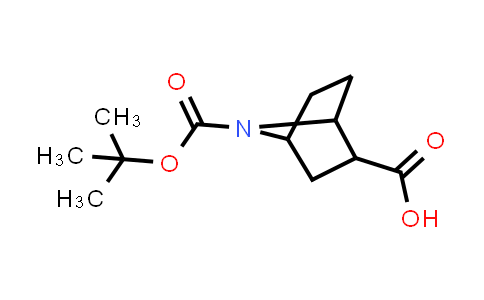CAS No. 711082-67-6, rel-(7-Boc-7-azabicyclo[2.2.1]heptane-2-carboxylic acid)
