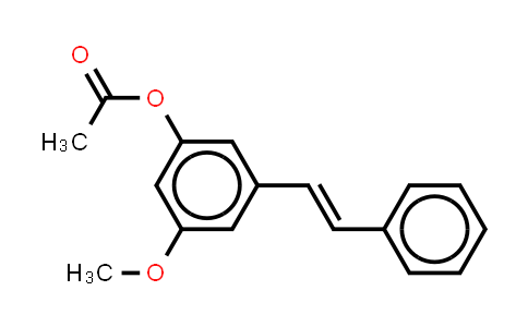 CAS No. 71144-78-0, Phenol,3-methoxy-5-(2-phenylethenyl)-,acetate,(E)-