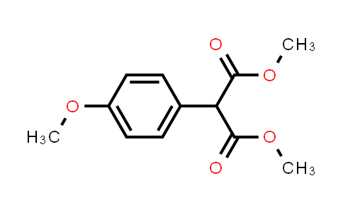CAS No. 71146-13-9, 1,3-Dimethyl 2-(4-methoxyphenyl)propanedioate