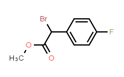 CAS No. 712-52-7, Bromo-(4-fluoro-phenyl)-acetic acid methyl ester