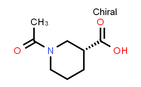 CAS No. 712270-39-8, (3R)-1-Acetylpiperidine-3-carboxylic acid