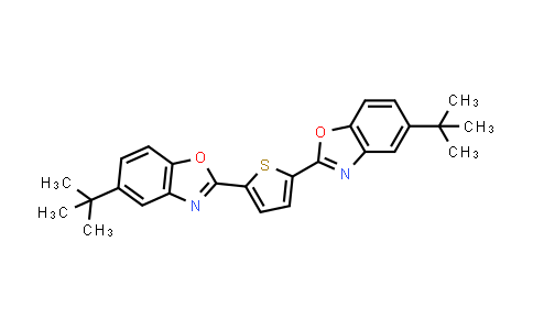 CAS No. 7128-64-5, 2,5-Bis-(5-tert-Butyl-2-benzoxazolyl)thiophene