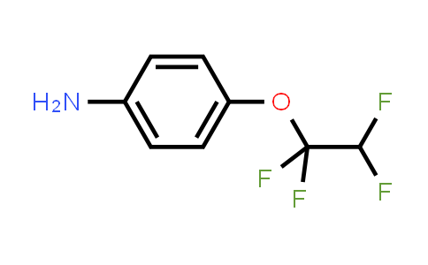 CAS No. 713-62-2, 4-(1,1,2,2-Tetrafluoroethoxy)aniline