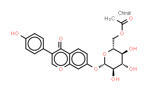 CAS No. 71385-83-6, 6"-O-Acetyldaidzin