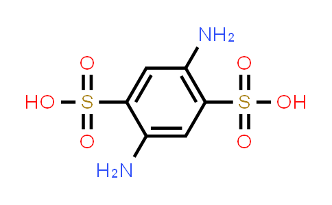 CAS No. 7139-89-1, 2,5-Diaminobenzene-1,4-disulfonic acid