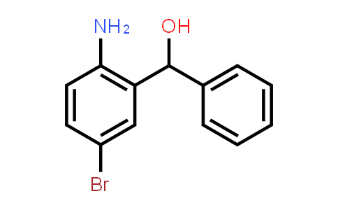 CAS No. 7141-05-1, (2-Amino-5-bromophenyl)(phenyl)methanol