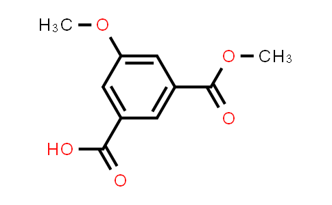 CAS No. 71590-08-4, 3-Methoxy-5-(methoxycarbonyl)benzoic acid