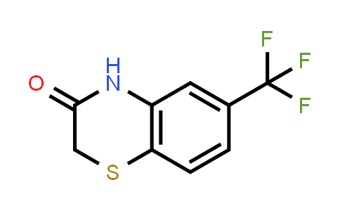 CAS No. 716-82-5, 6-(Trifluoromethyl)-2H-benzo[b][1,4]thiazin-3(4H)-one